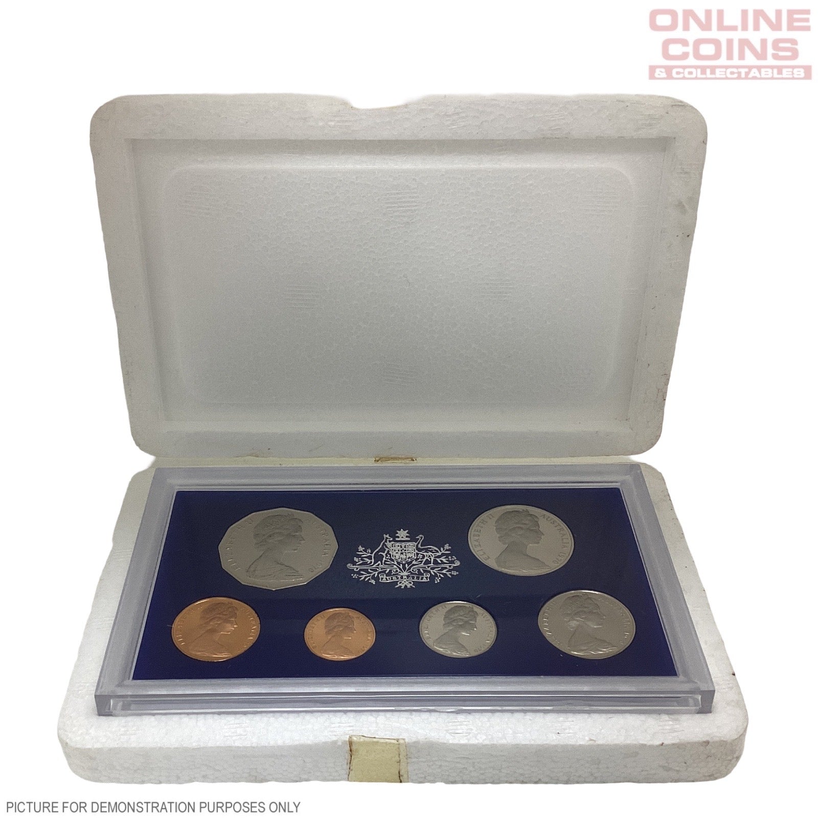1970 Royal Australian Mint Six Coin PROOF Year Set